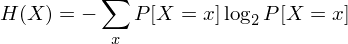 entropy formula